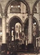 WITTE, Emanuel de Interior of a Church USA oil painting reproduction